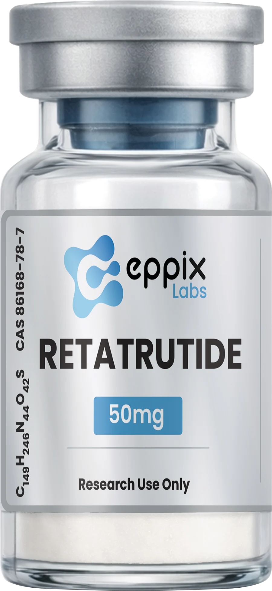 Retatrutide 50 mg research peptide vial — Eppix Labs Canada
